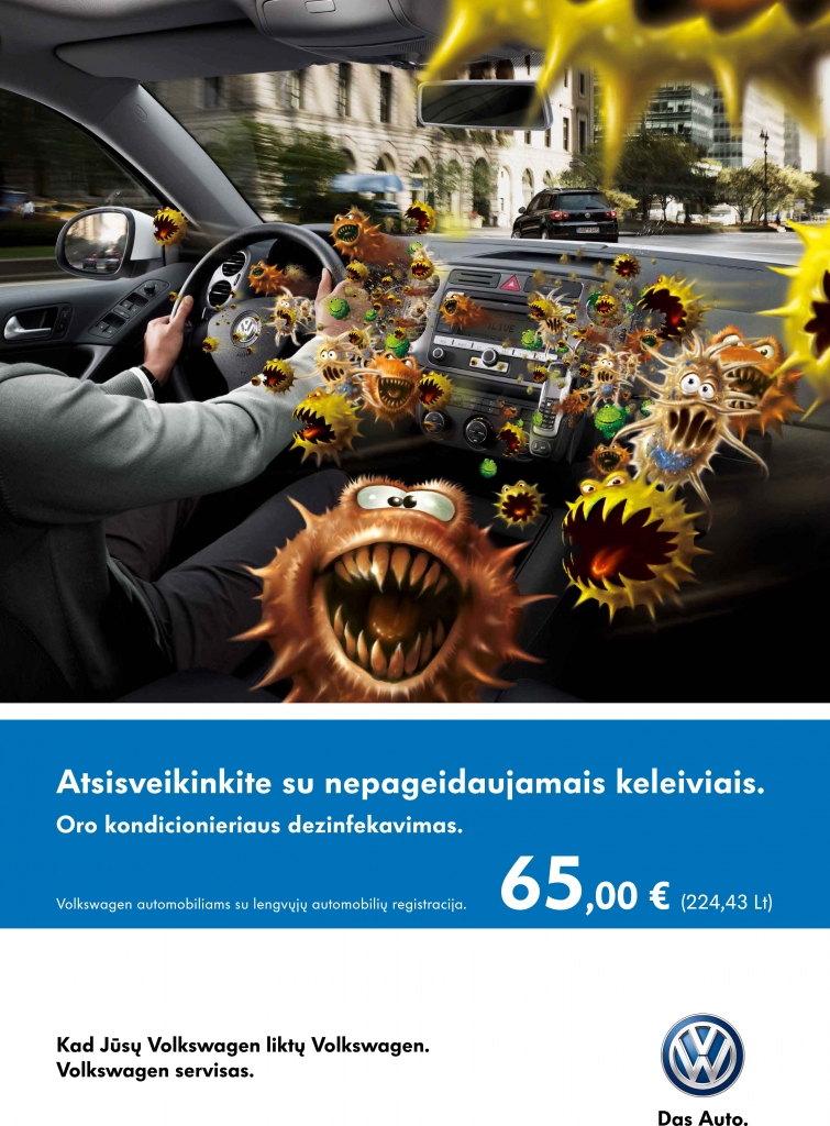 kondicionieriaus dezinfekavimas